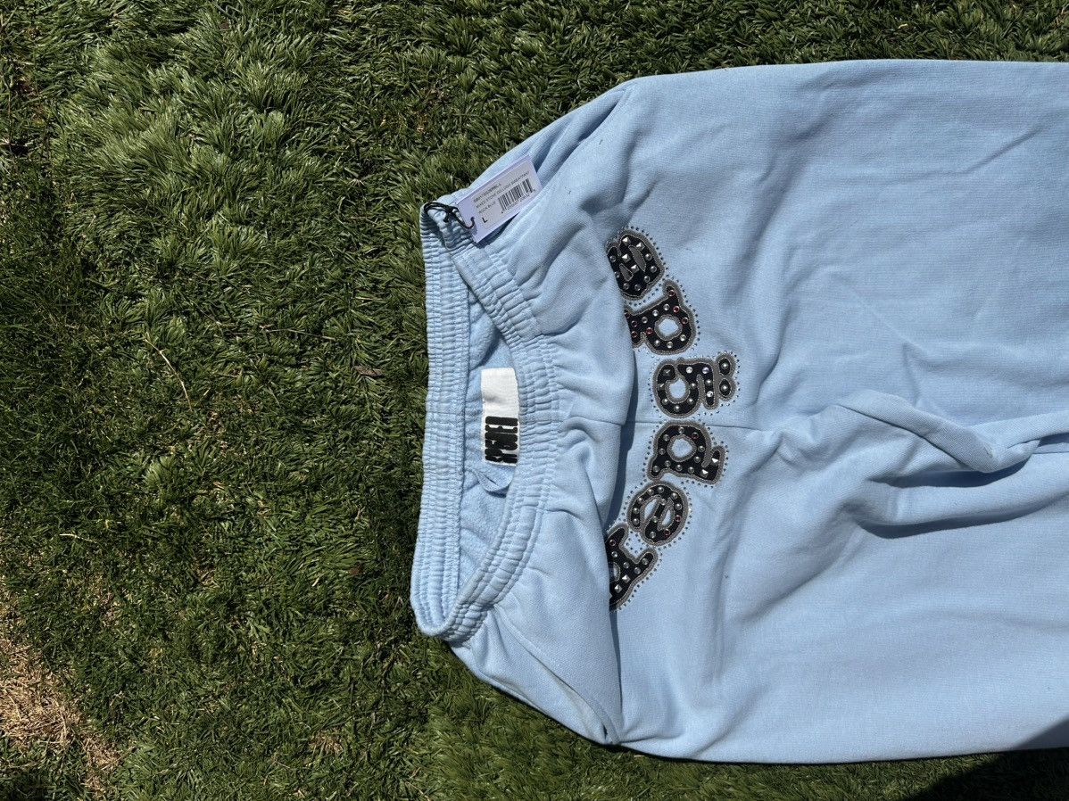 Sp5der Sp5der Rhinestone sweatpants size large Size US 34 / EU 50 - 2 Thumbnail