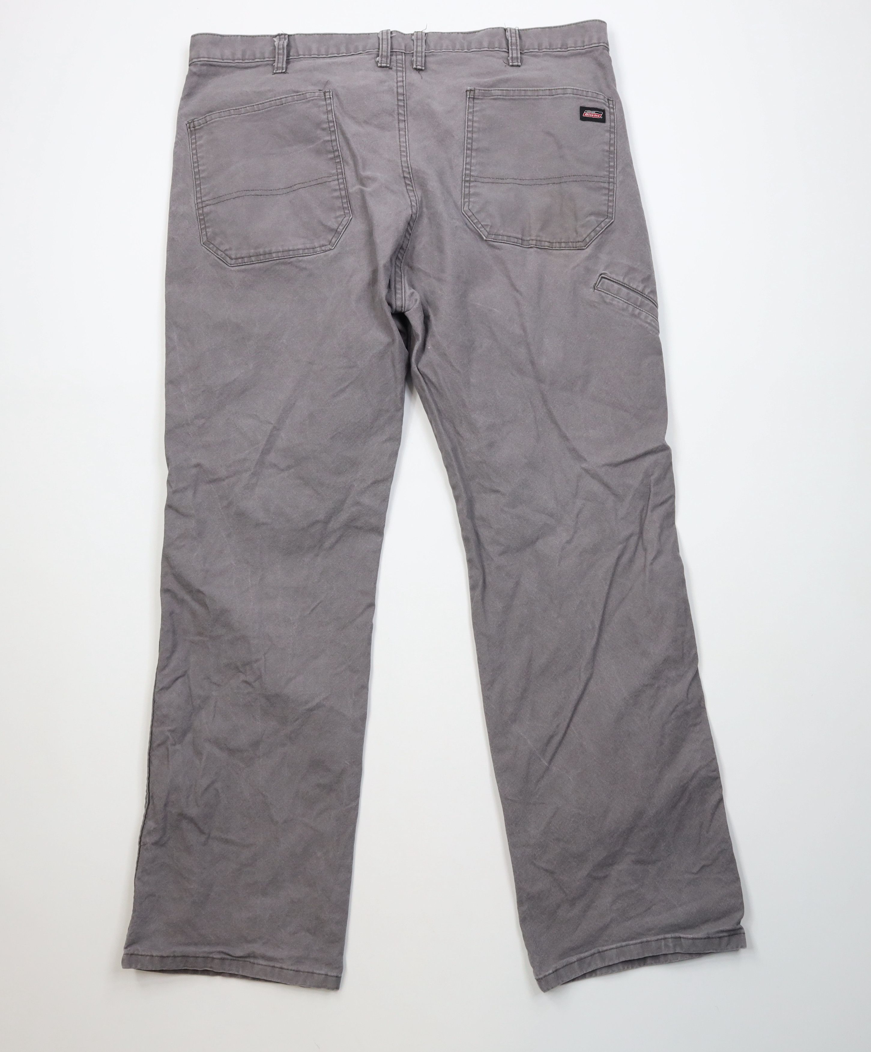 Dickies Vintage Y2K Dickies Wide Leg Dungaree Pants Gray Stretch Size US 40 / EU 56 - 8 Thumbnail