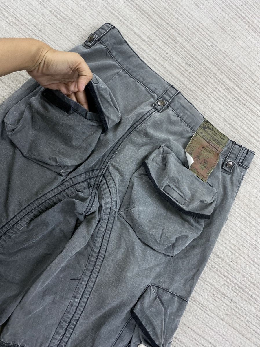 PPFM 🔥PPFM Yellow Riot Punk Bondage Multipocket Pants Size US 33 - 10 Thumbnail