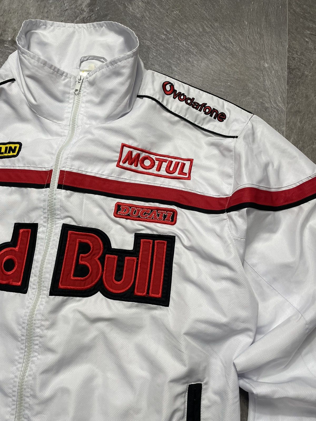 Nascar Jacket Red 2024 Bull Vintage Racing Jacket 90s