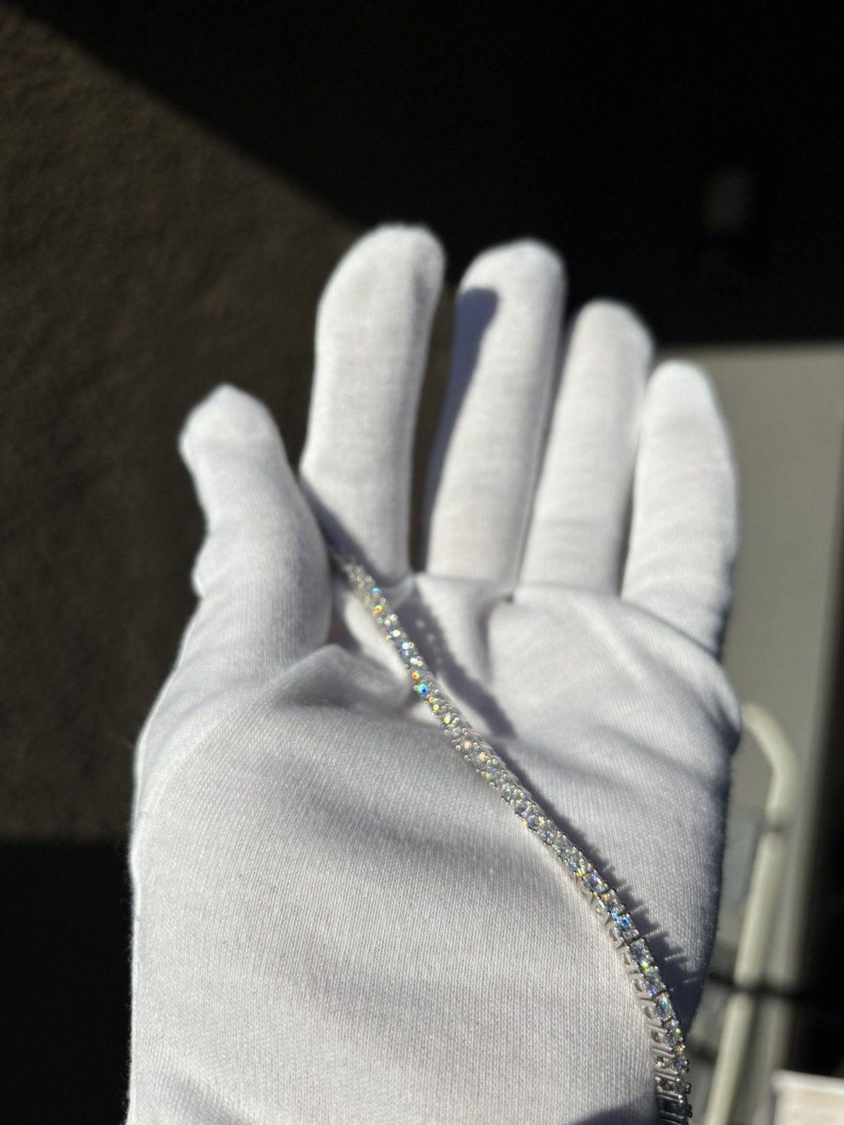 Other Moissanite tennis bracelet Size ONE SIZE - 4 Thumbnail