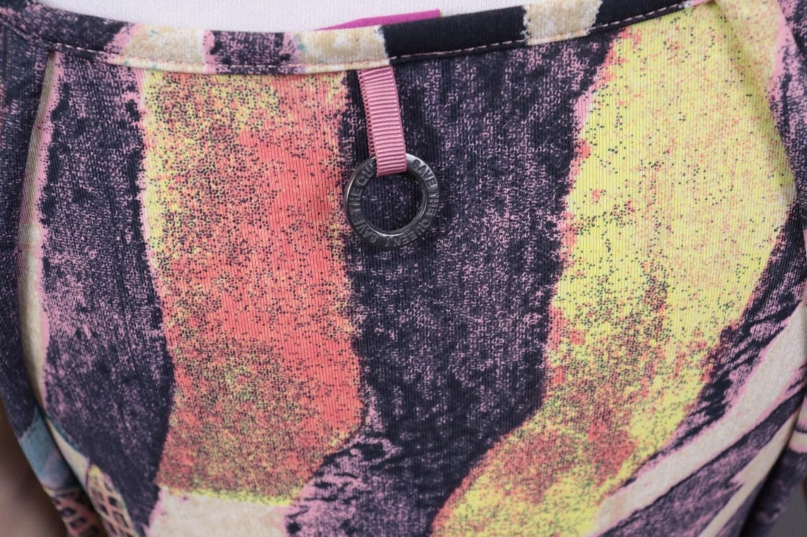 Designer Save the Queen Multicolour Floral Art Top Blouse Size M Size M / US 6-8 / IT 42-44 - 9 Thumbnail
