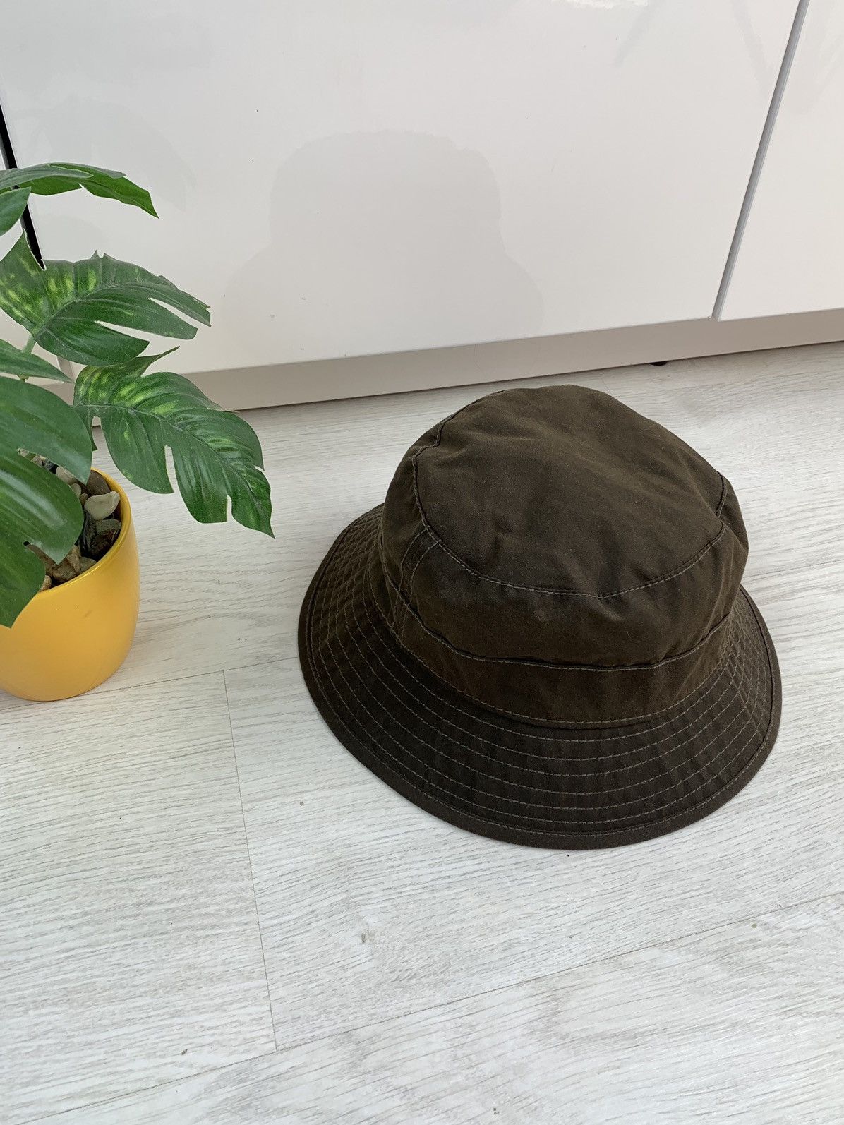 Barbour Barbour Waxed Panama Hat Mens Size M Size ONE SIZE - 3 Thumbnail
