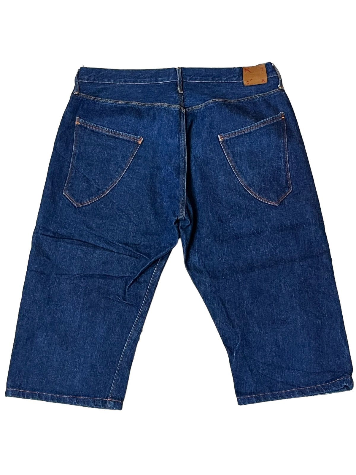 Japanese Brand NICE🔥KATOTOOL PROJECT BY HIROSHI KATO SELVEDGE SHORT JEANS Size US 32 / EU 48 - 2 Thumbnail