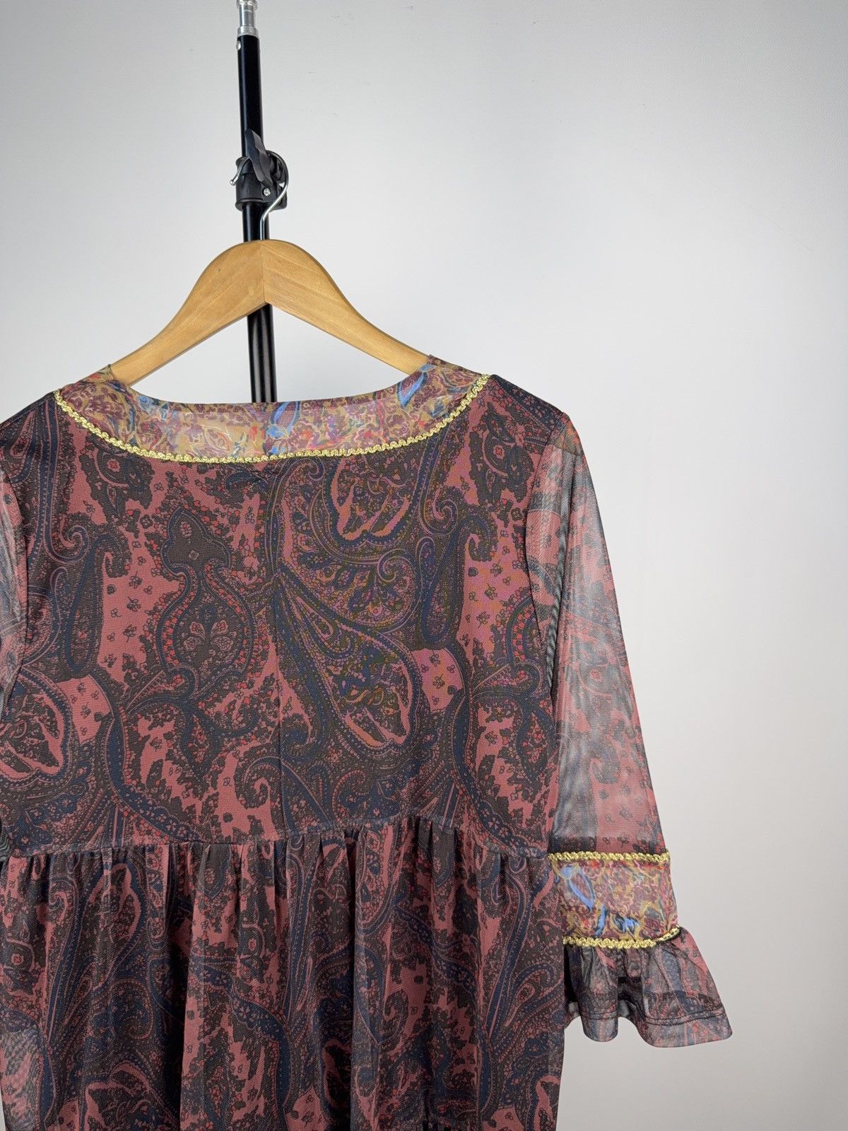 Other Bodyflirt Sheer Paisley Boho Mesh Dress – JPG Style Size M / US 6-8 / IT 42-44 - 8 Thumbnail