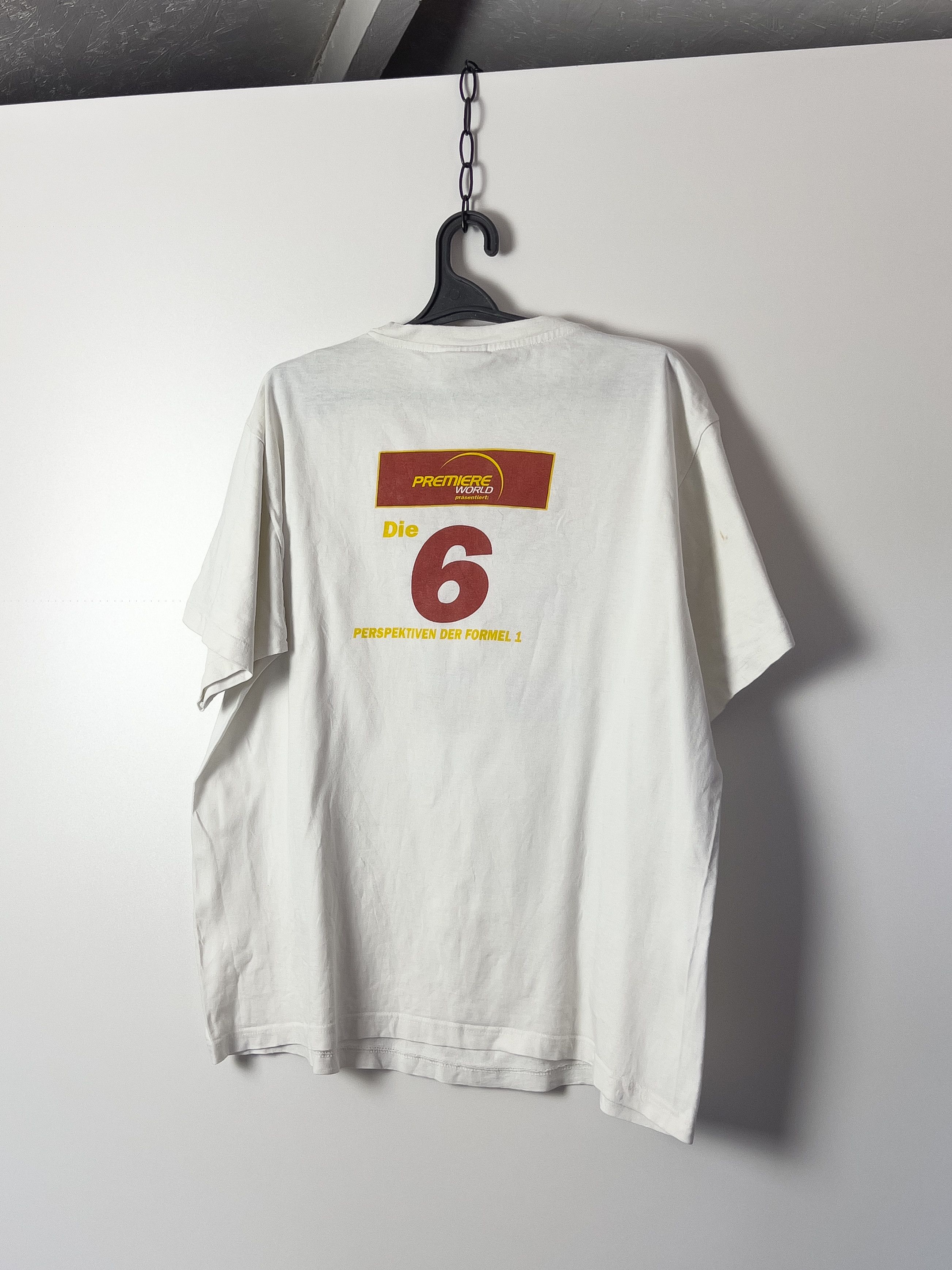 Formula 1 Superior x Premiere World – Formel1 Multichannel Vintage tee Size US XL / EU 56 / 4 - 10 Thumbnail