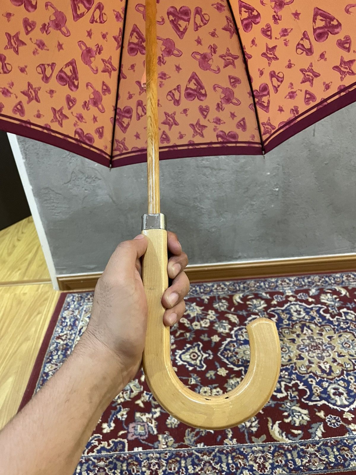 Vivienne Westwood Vivienne Westwood “Orb Skull Love “ Umbrella Size ONE SIZE - 11 Thumbnail