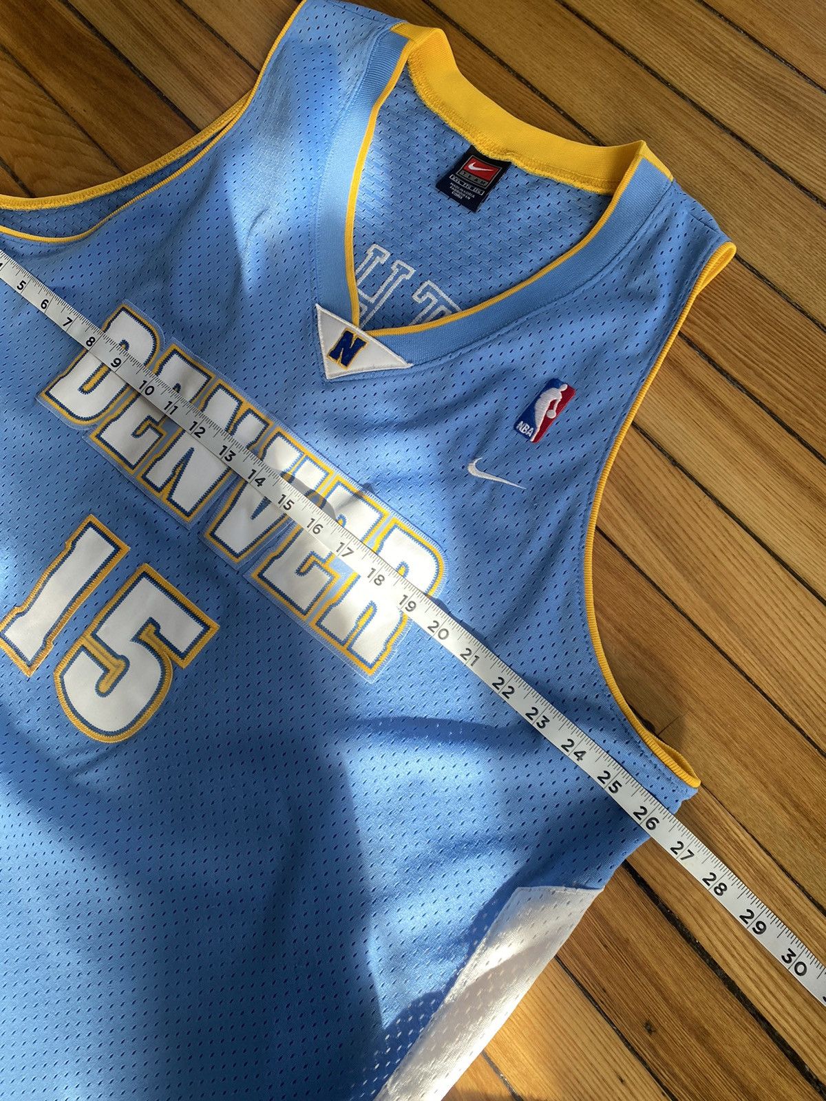 NBA × Nike × Vintage Carmelo Anthony Denver nuggets xxl jersey Size US XXL / EU 58 / 5 - 6 Thumbnail