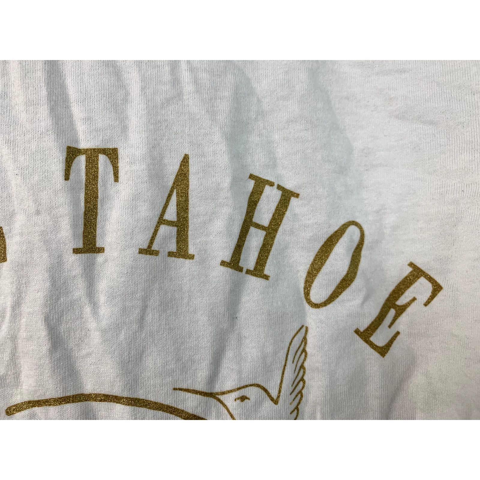 Jerzees Vintage Mount Rushmore Lake Tahoe White M Test Print Tee Size US M / EU 48-50 / 2 - 9 Thumbnail
