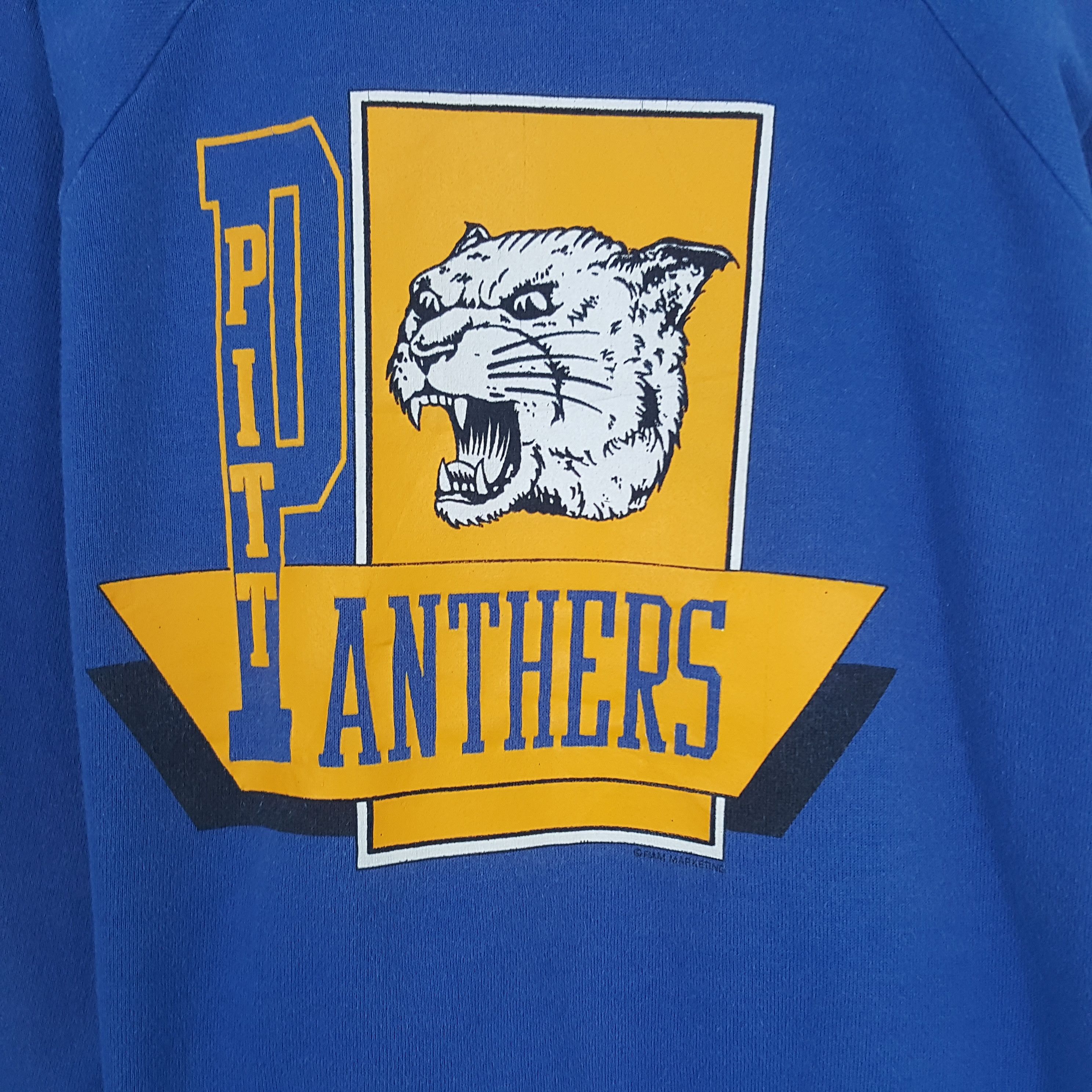 Vintage Vintage Pitt Panthers Sweatshirt Size US M / EU 48-50 / 2 - 2 Thumbnail