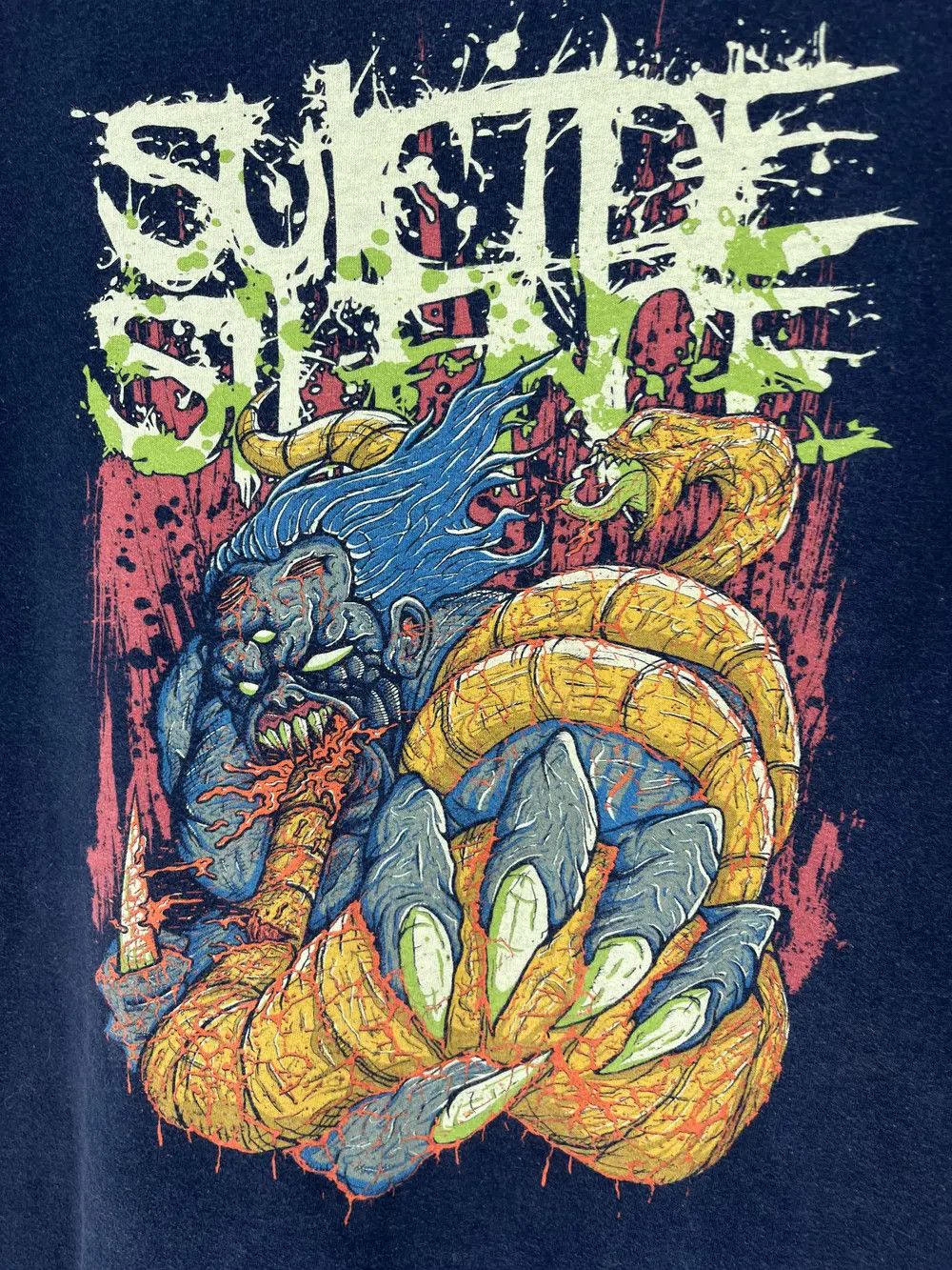 Band Tees Vintage Y2K Suicide Silence Vintage Rock Band Tee Size US S / EU 44-46 / 1 - 8 Thumbnail