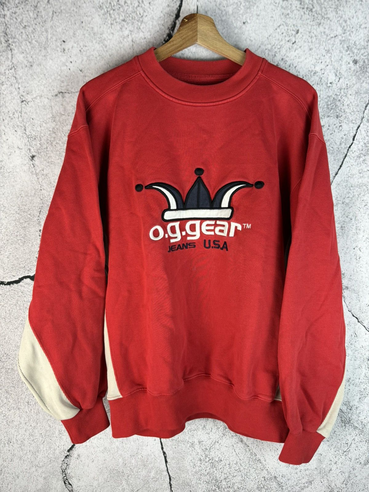Fubu OG Gear USA Boxy Baggy Sweatshirt Crewneck Size US M / EU 48-50 / 2 - 1 Thumbnail