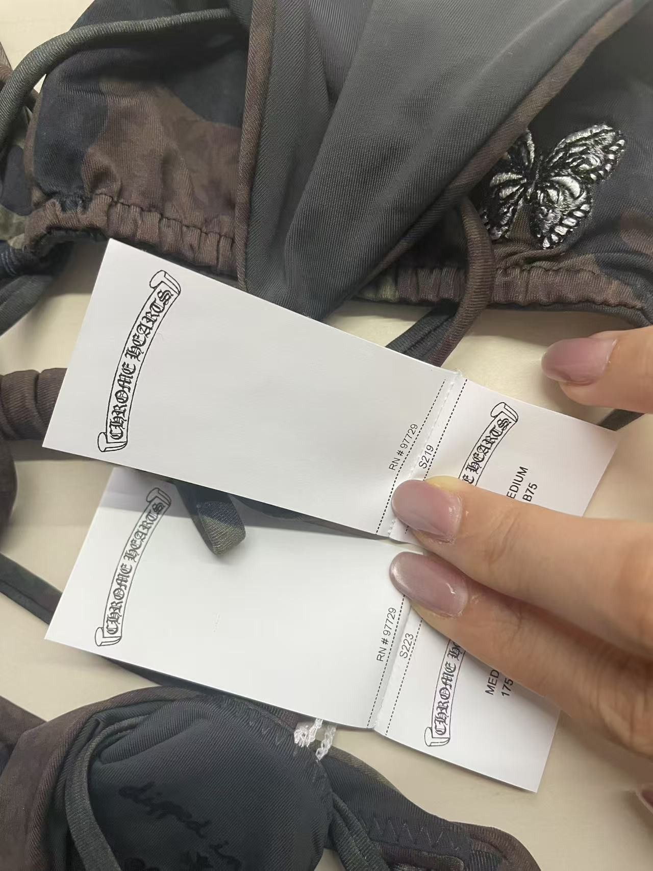 Chrome Hearts Chrome Hearts Dipped in Blue Camo Bikini Set Size S / US 4 / IT 40 - 14 Thumbnail