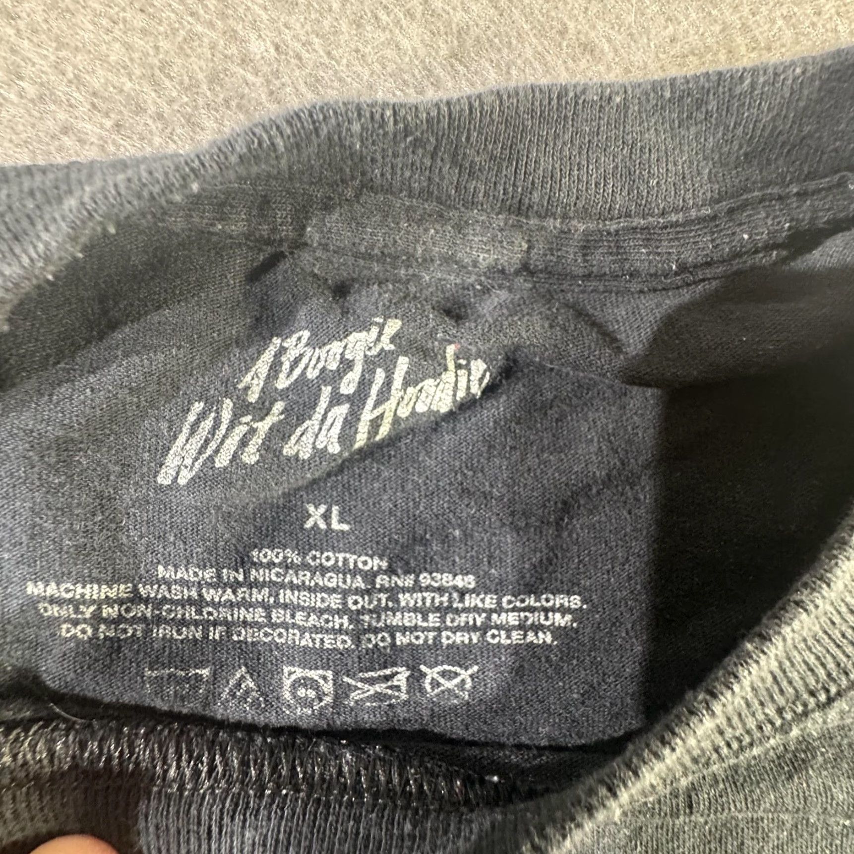 Vintage A Boogie Wit Da Hoodie Artist 2.0 Shirt Mens XL Black Rap Tee Graphic Album Hip Hop Size US XL / EU 56 / 4 - 7 Thumbnail