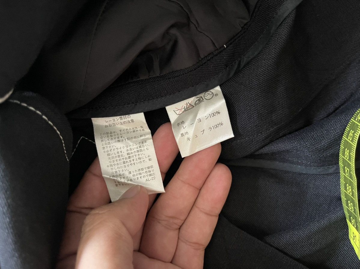 Issey Miyake 80s Issey Miyake Blazer White Stiching Size M / US 6-8 / IT 42-44 - 13 Thumbnail