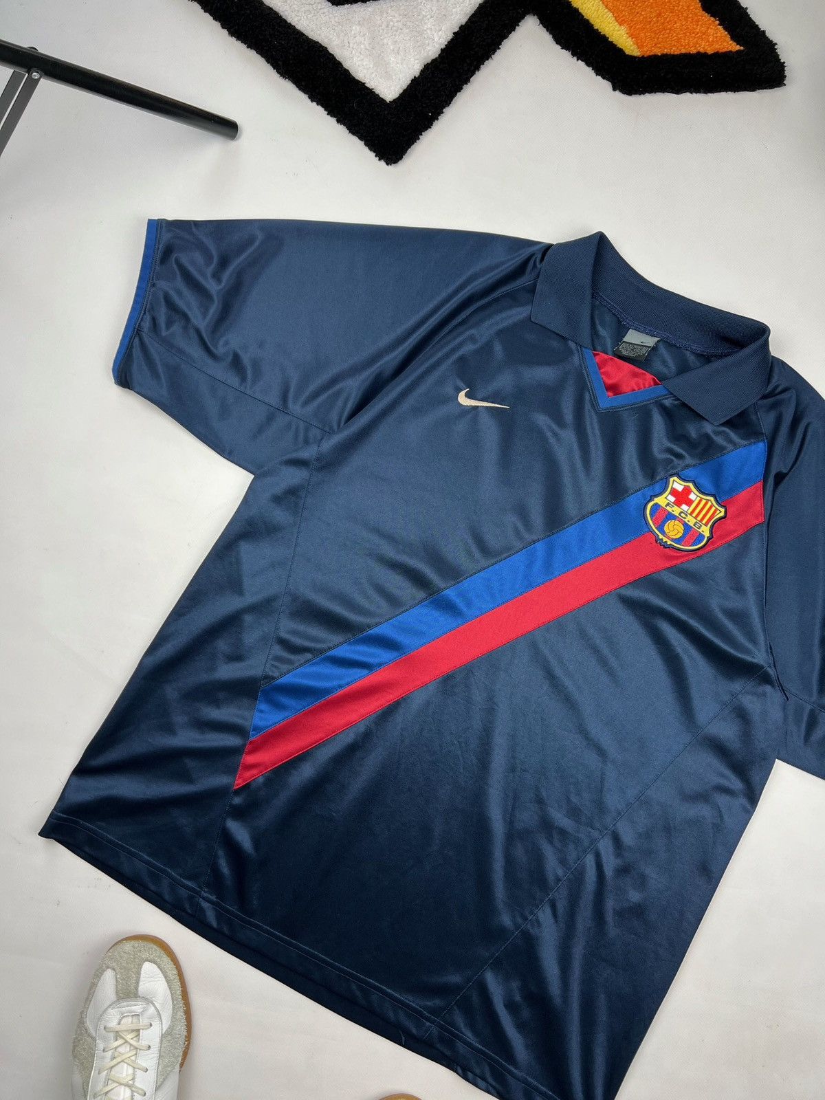 Nike Vintage Barcelona jersey third away Size US XL / EU 56 / 4 - 3 Thumbnail
