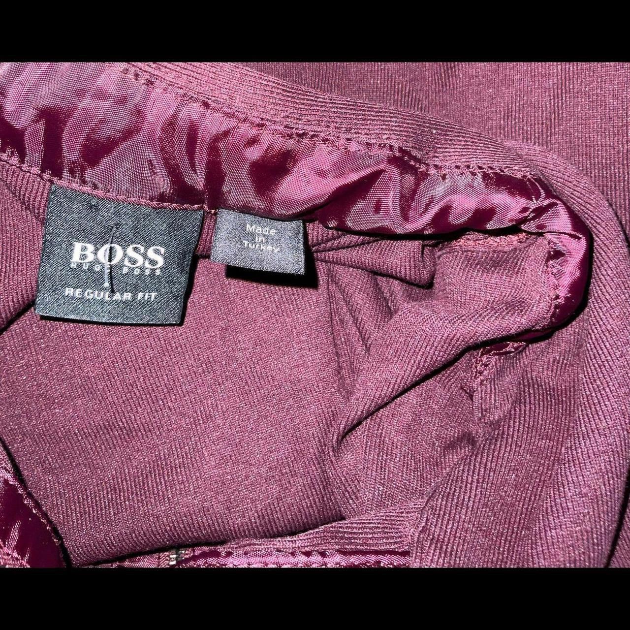Designer Mens Used Boss Polo Zipper Size US S / EU 44-46 / 1 - 4 Thumbnail