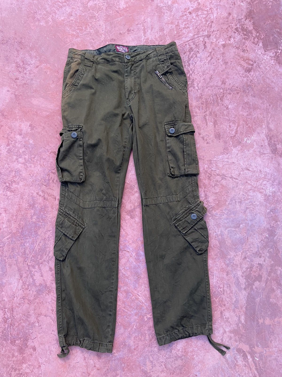 Matchstick cargo pants #130