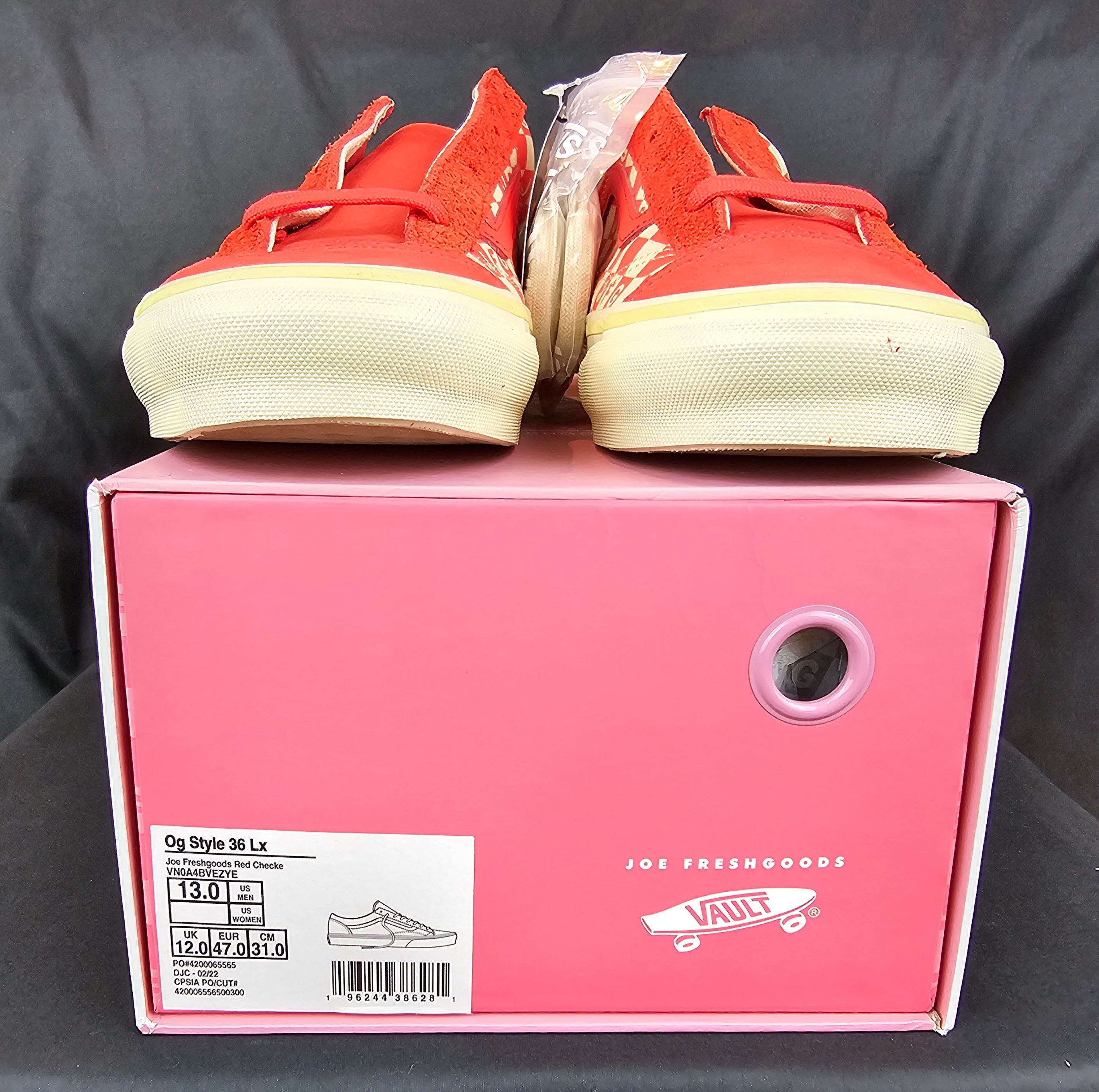 Joe Freshgoods Joe Freshgoods x Vans OG Style 36 LX "The Honeymoon Stage" Size US 13 / EU 46 - 8 Thumbnail