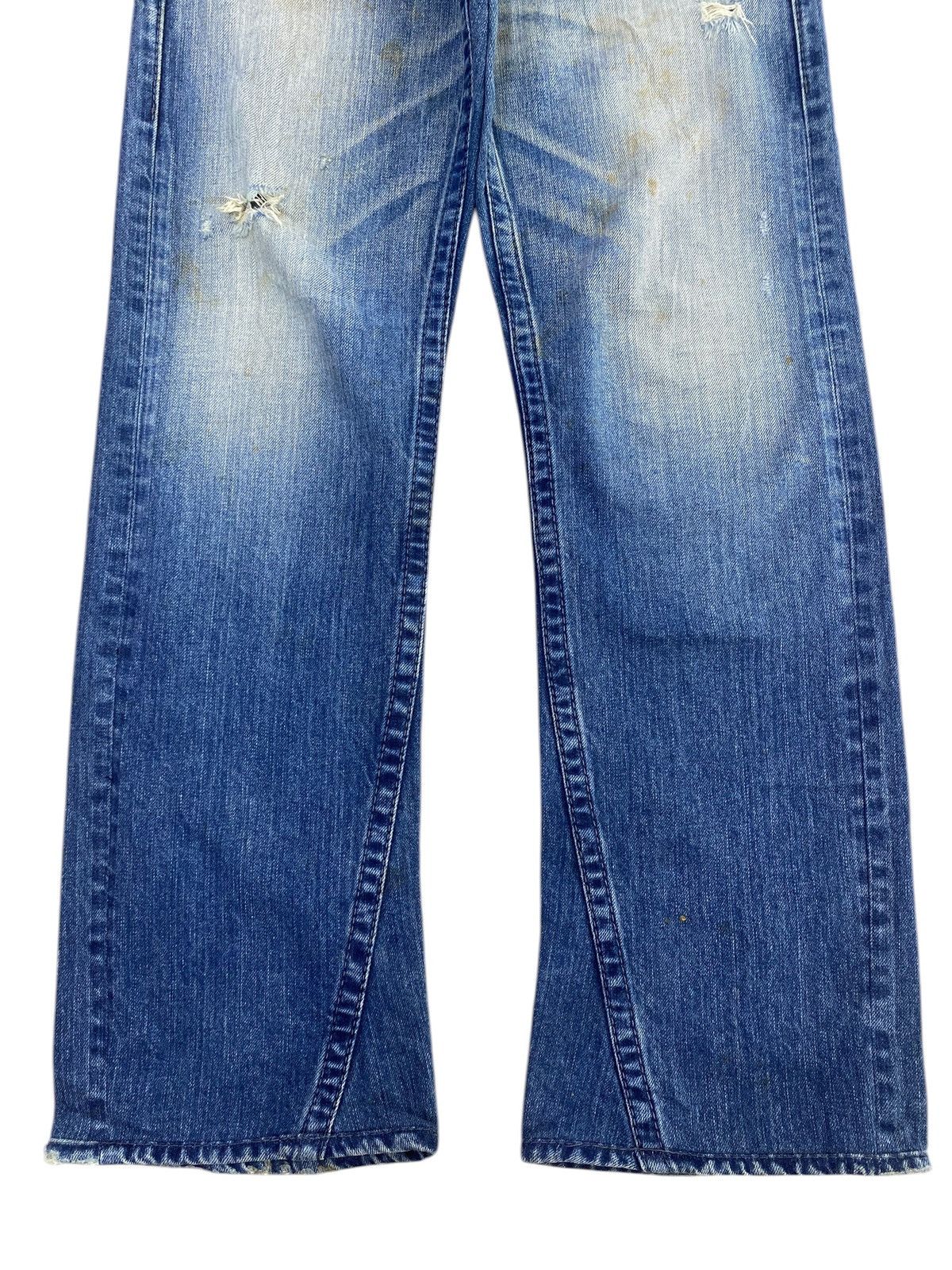 Other Japanese Brand Whiskers Faded Wash Style Bootcut Jeans Size US 29 - 9 Thumbnail