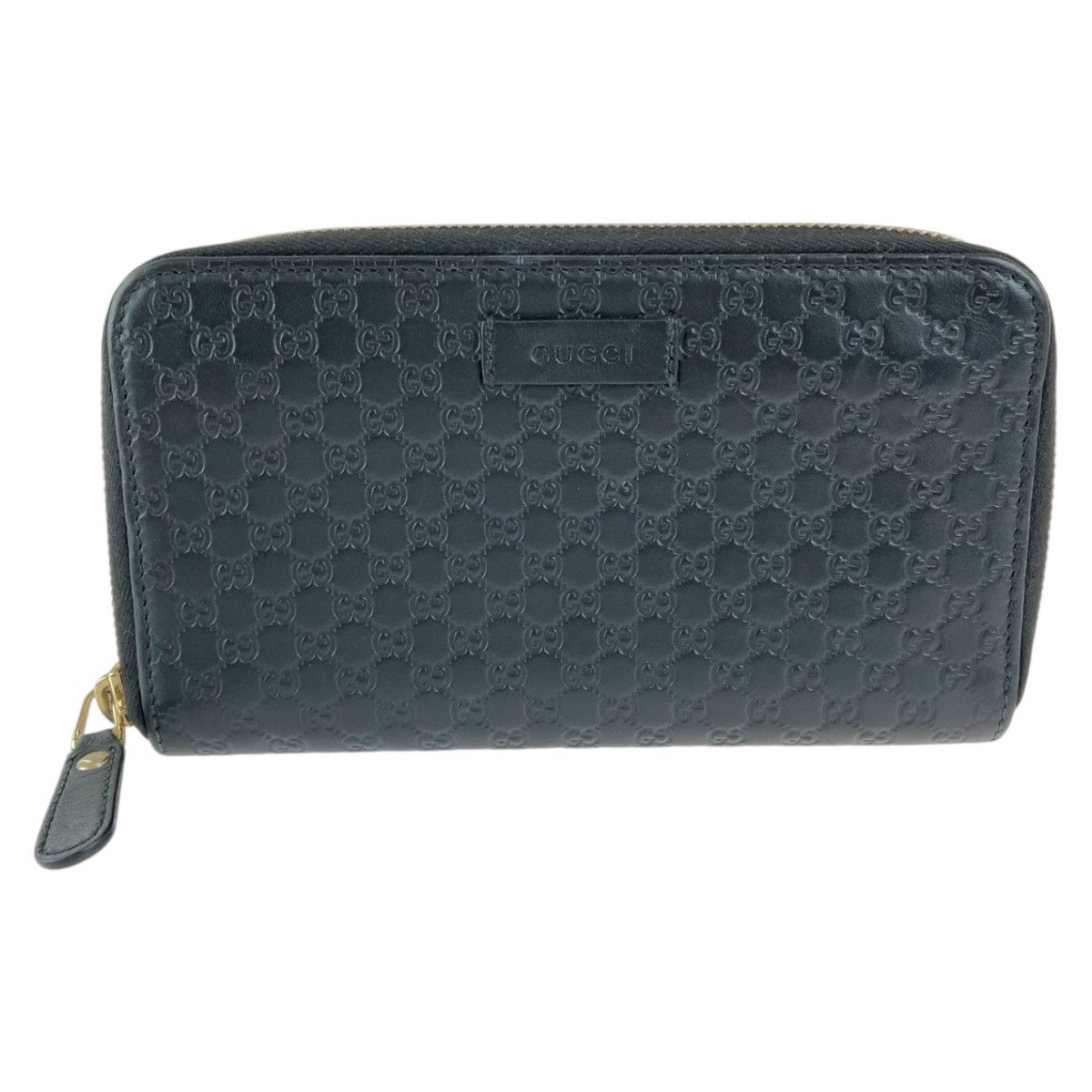 Gucci Gucci Gucci Leather Microguccissima Long Wallet Leather Long Wallet 449391 Size ONE SIZE - 1 Thumbnail
