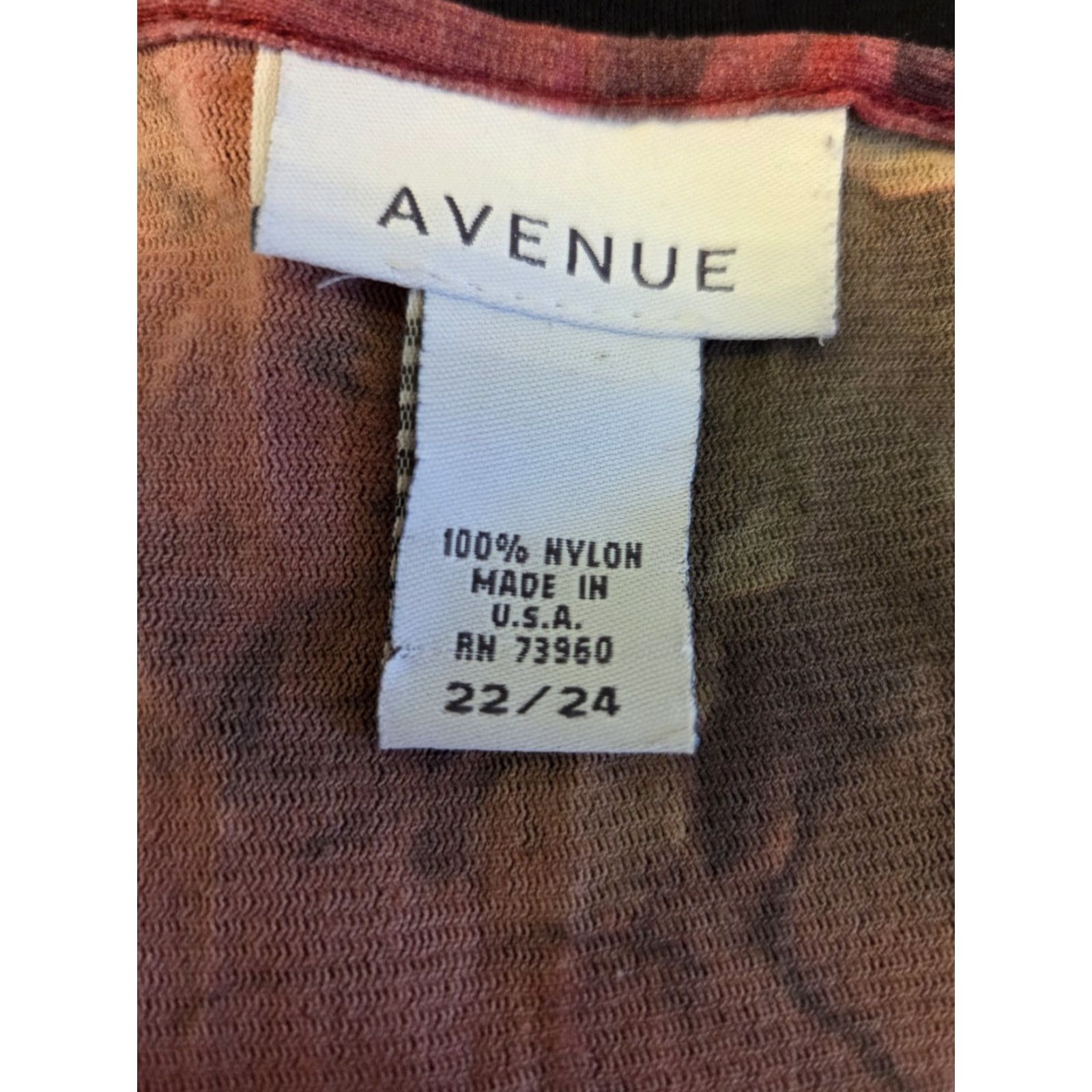 Avenue VINTAGE not included (No, vintage rule says start with VINTAGE if item is vintage; this item is not vintage) Size 3XL / US 20-22 - 6 Thumbnail