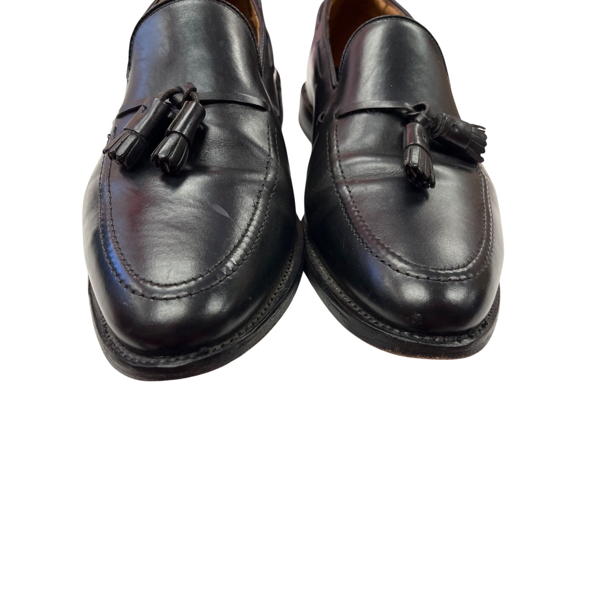 Allen Edmonds Allen Edmonds Grayson mens black leather tasseled oxford sho Size US 13 / EU 46 - 15 Thumbnail