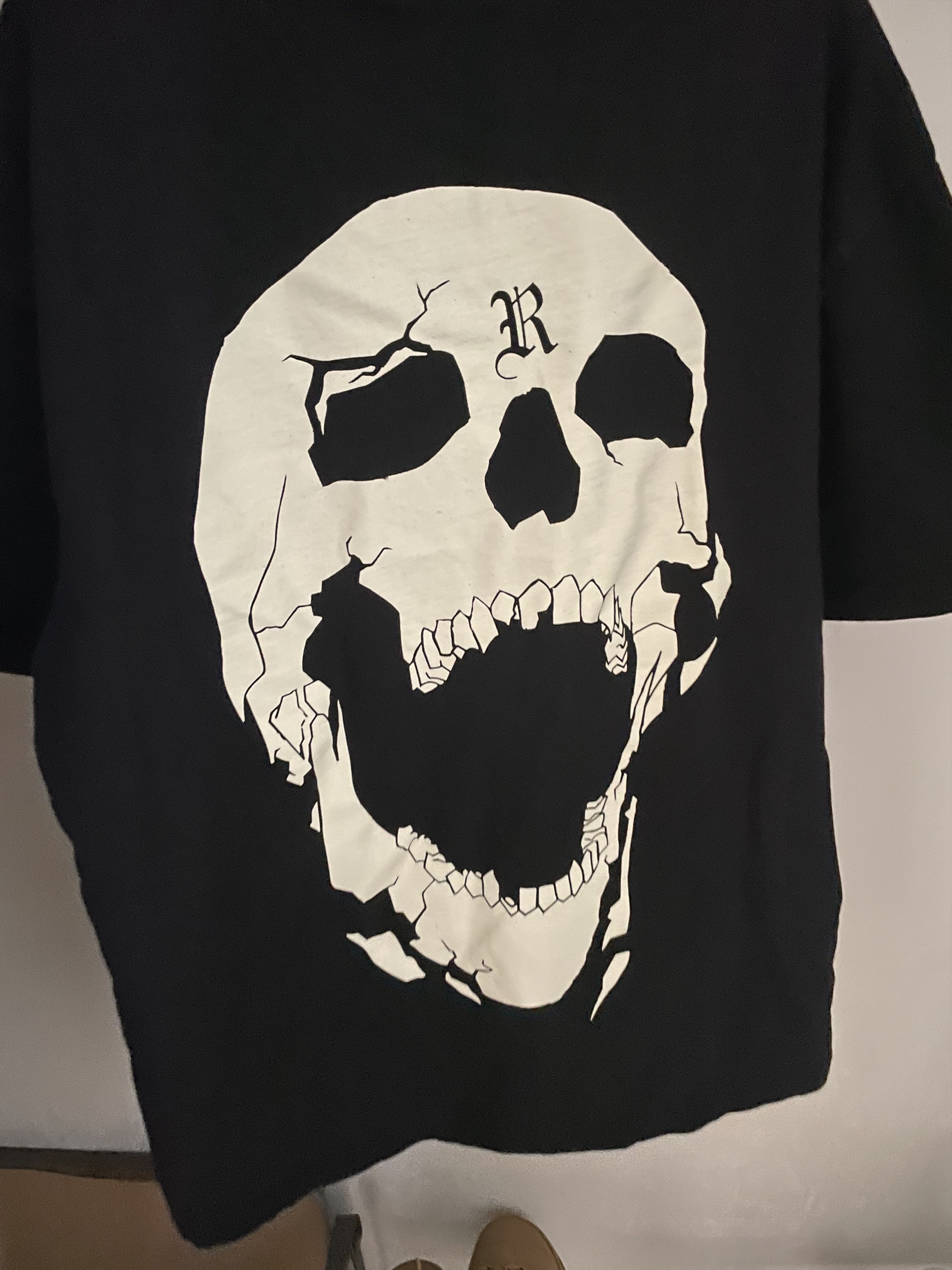 Revenge Revenge Bone Black Tee Size US L / EU 52-54 / 3 - 2 Thumbnail