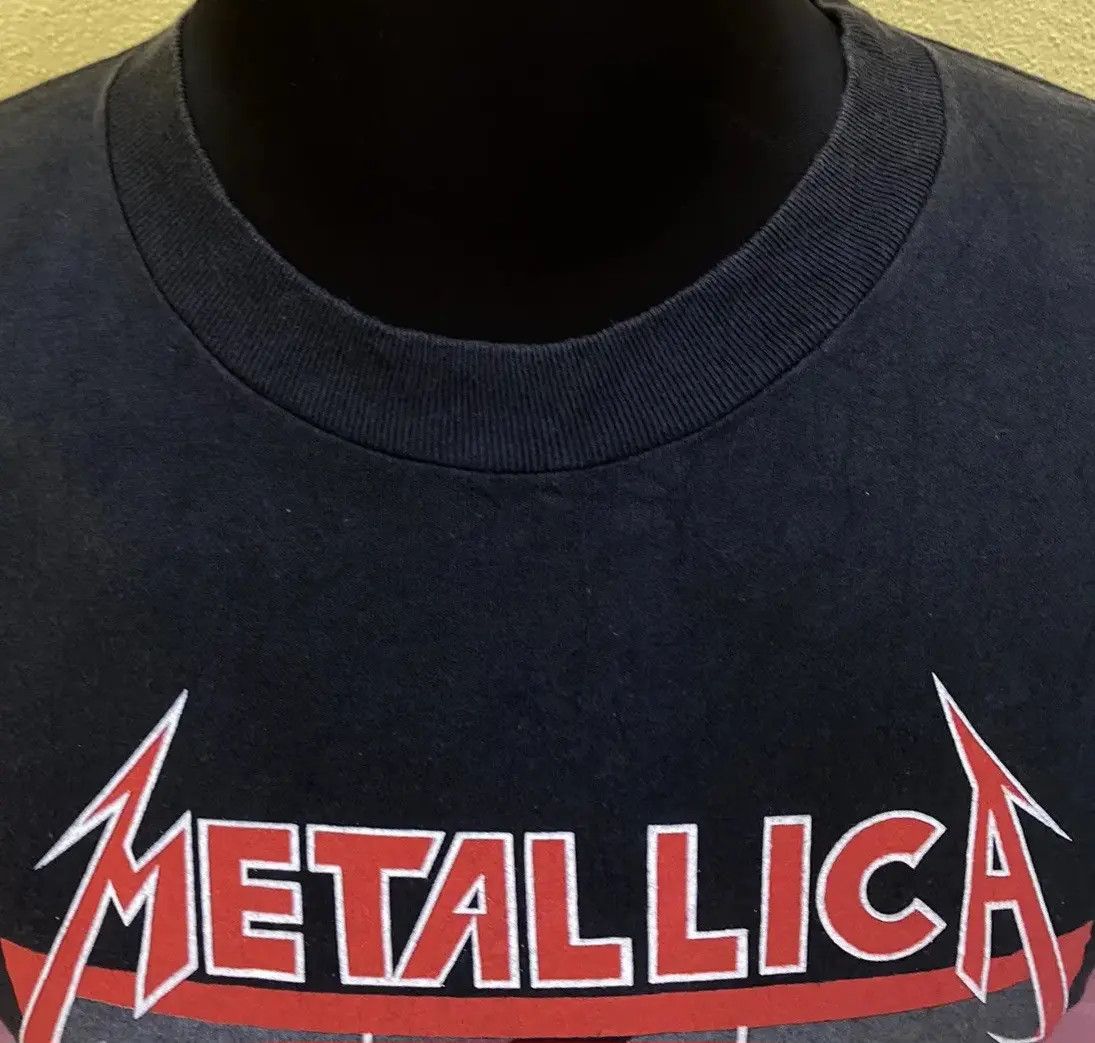 Metallica 💥FINAL DROP💥VINTAGE BROCKUM 80 90 S METALLICA Size US L / EU 52-54 / 3 - 4 Thumbnail