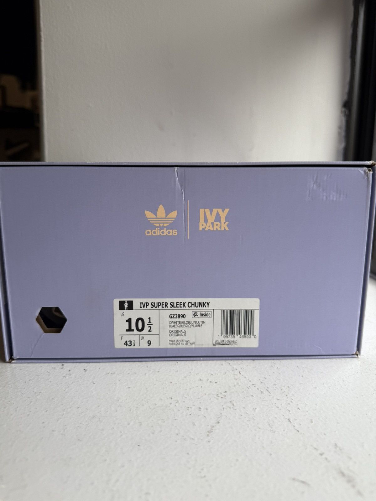 Adidas × Ivy Park Ivy Park x Adidas Super Sleek Chunky Sneaker Size US 9.5 / EU 42-43 - 8 Thumbnail