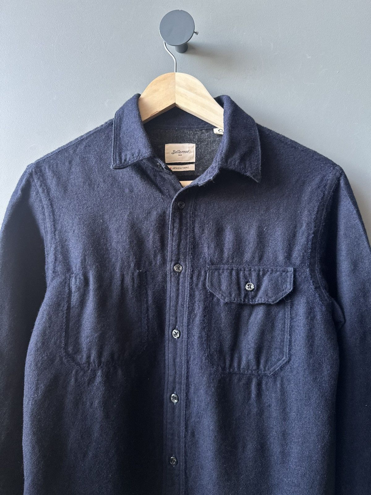 Bellerose Bellerose Wool Cotton Japan Fabric Shirt Size S Size US S / EU 44-46 / 1 - 2 Thumbnail