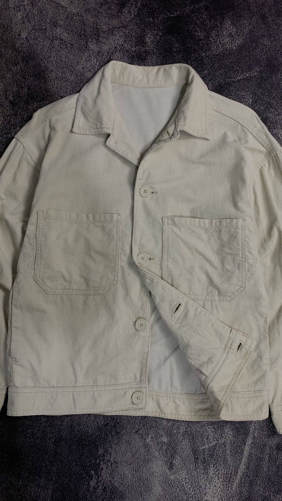 GU × Uniqlo × Vintage GU x Uniqlo X vintage chef outer corduroy boxy jacket Size US M / EU 48-50 / 2 - 4 Thumbnail