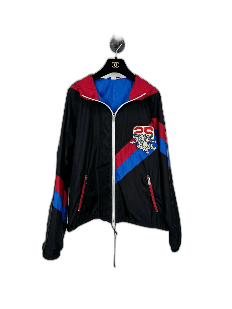 Gucci Gucci Windbreaker Jacket Size 46-2505 Size L / US 10 / IT 46 - 1 Thumbnail