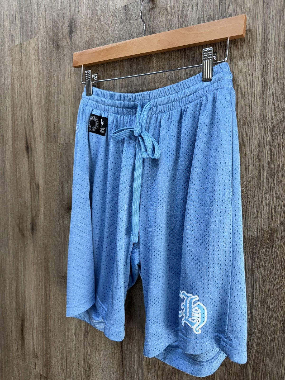 Chrome Hearts Chrome Hearts Blue Mesh Shorts Size US 32 / EU 48 - 2 Thumbnail