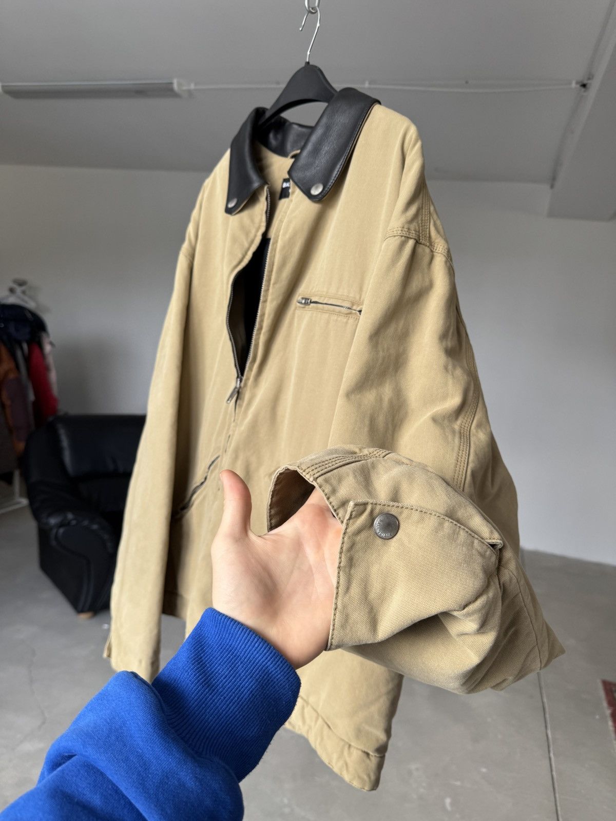 Balenciaga Balenciaga Detroit Canvas Jacket Size US S / EU 44-46 / 1 - 6 Thumbnail