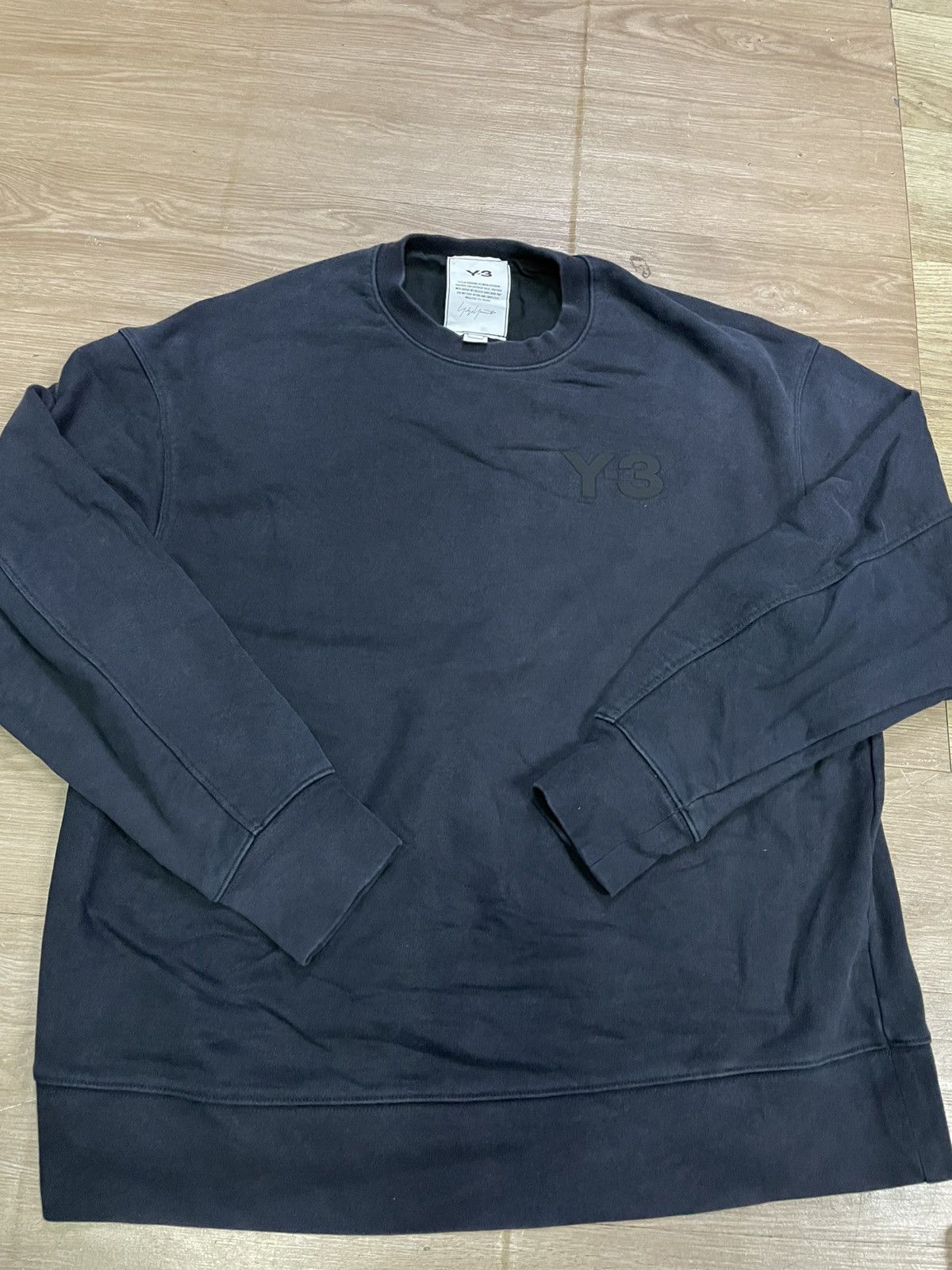Y-3 Y-3 brushed terry crew sweatshirt Size US M / EU 48-50 / 2 - 1 Thumbnail