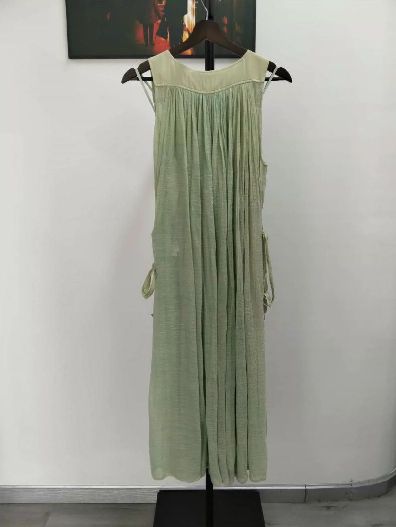 Loewe LOEWE Green dress, long skirt Size XXS / US 00 / IT 34 - 2 Thumbnail