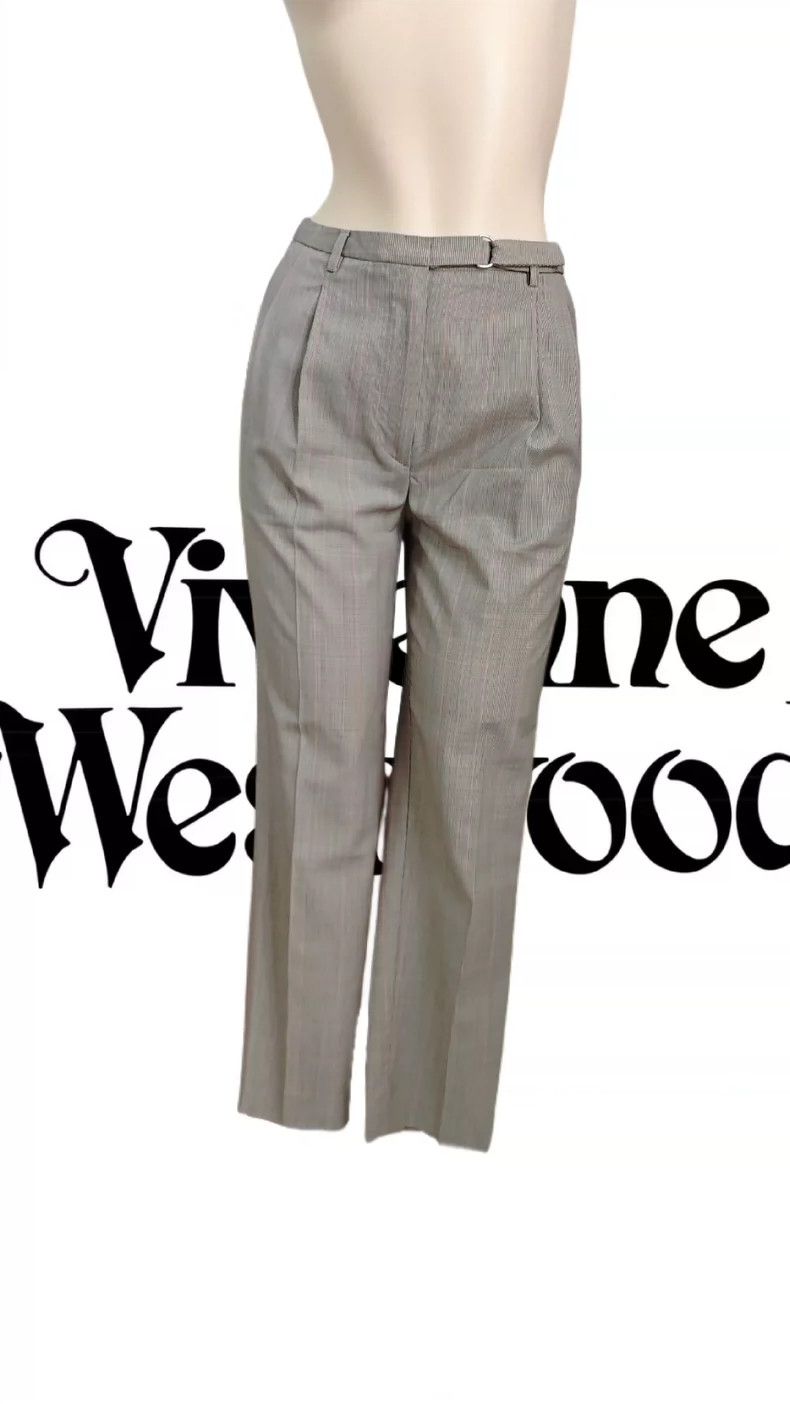 Vivienne Westwood Vivienne Westwood Grainy wool dress pants Size 25" / US 0 / IT 36 - 1 Thumbnail