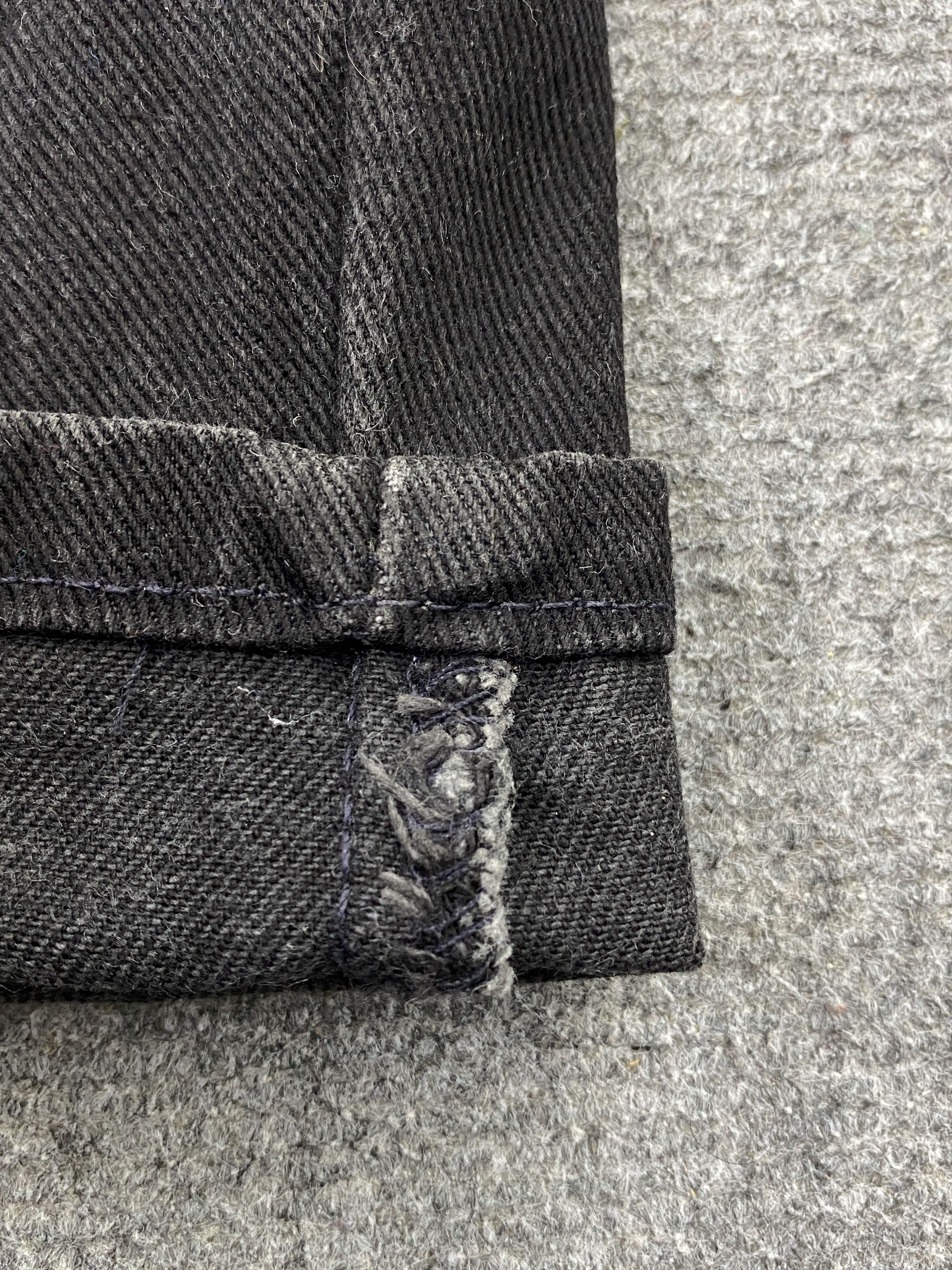 Levi's × Vintage Vintage 90s Levis 559 Super Black Jeans Size US 41 - 9 Thumbnail