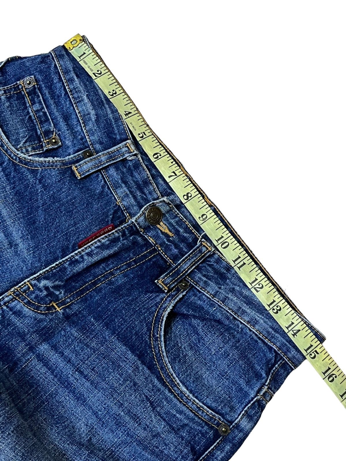 Dsquared2 SICK🔥DSQUARED2 JEAN SLIM FIT DISTRESSED STYLE JEANS Size US 30 / EU 46 - 15 Thumbnail
