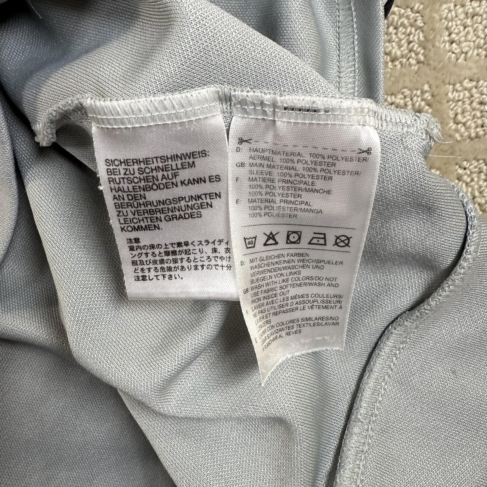 Adidas 2017 Adidas Lee Man FC soccer mock neck long sleeve medium Size US M / EU 48-50 / 2 - 5 Thumbnail