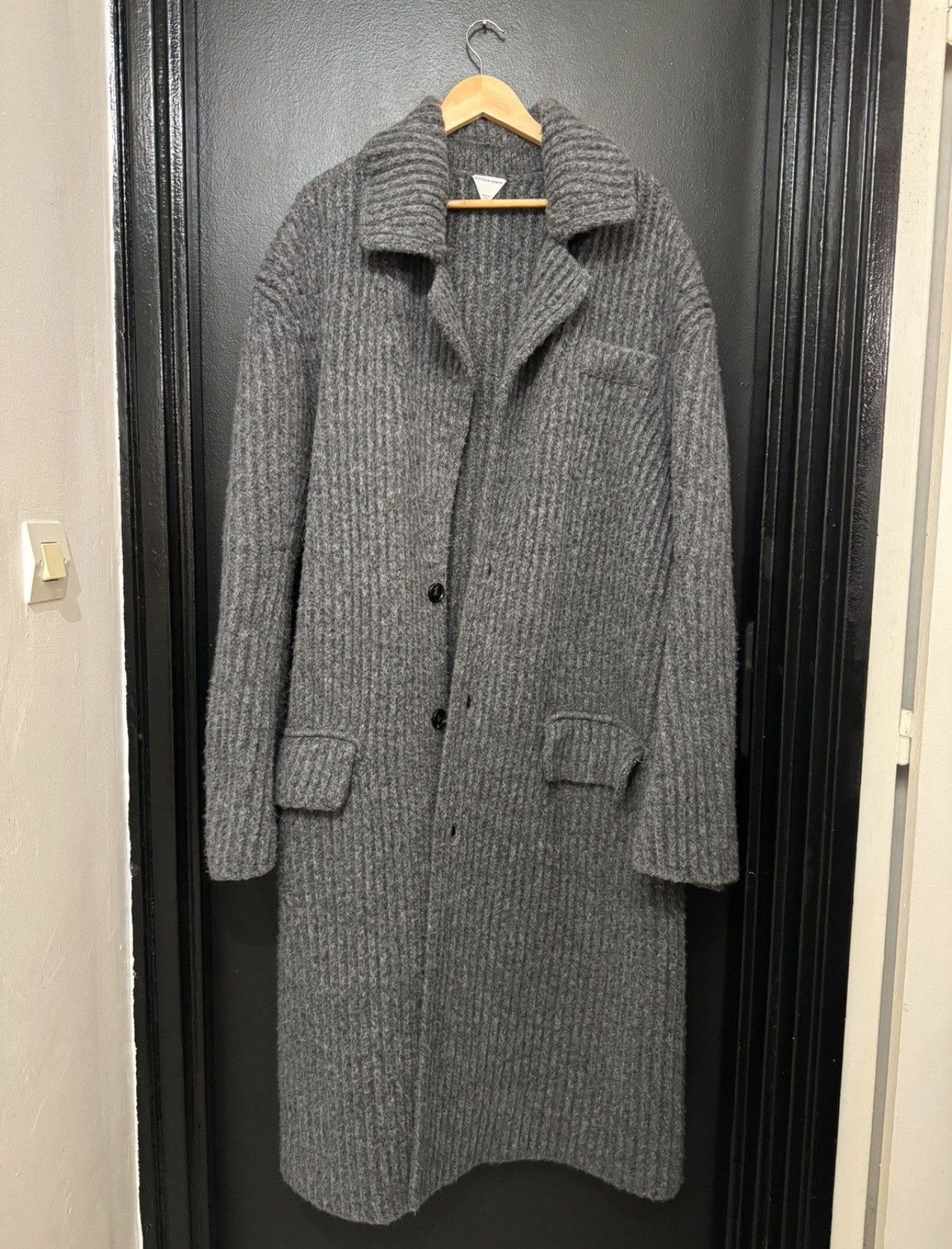 Bottega Veneta Felted wool overcoat Size US S / EU 44-46 / 1 - 3 Thumbnail