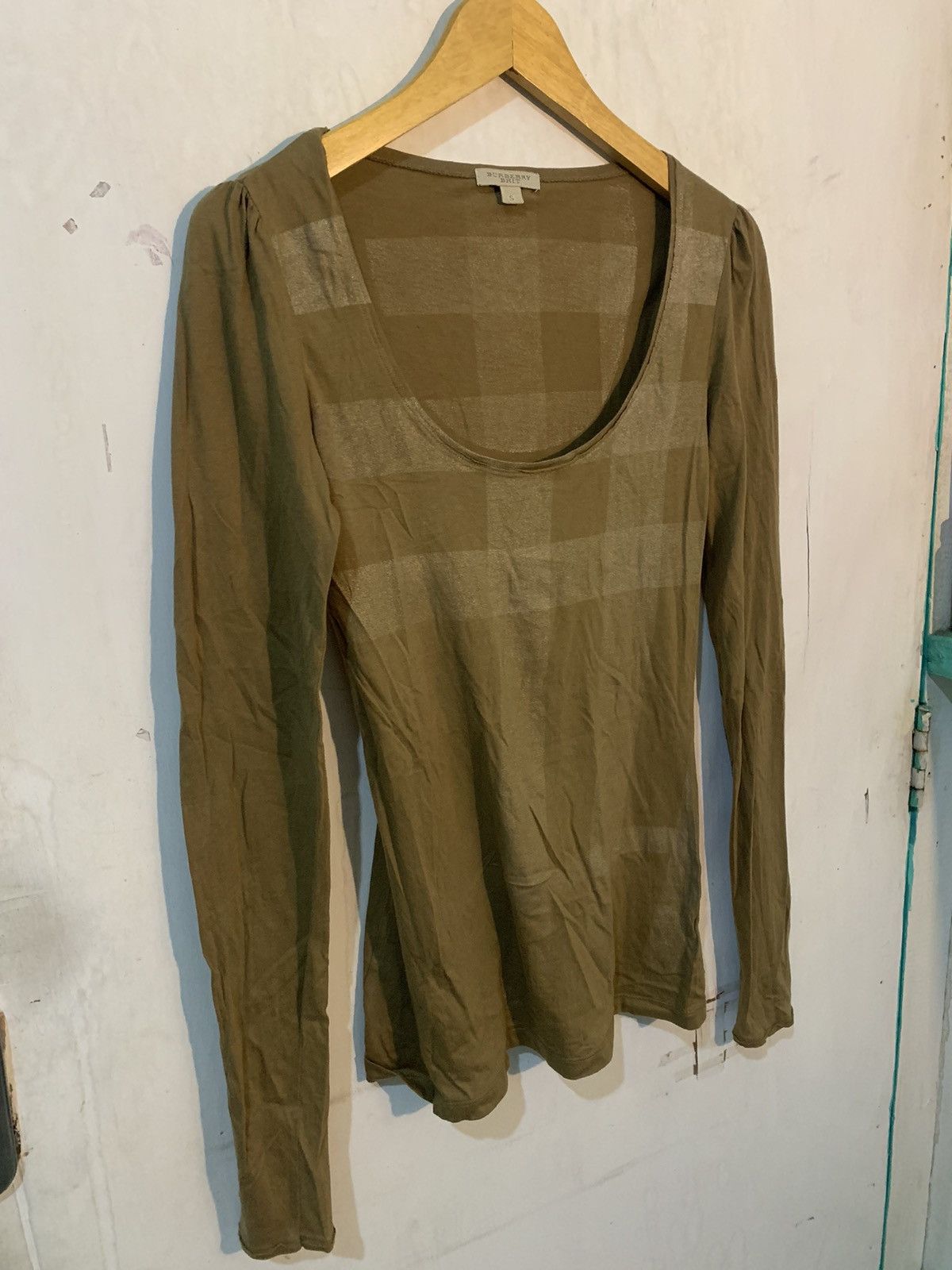 Burberry × Vintage Burberry brit long Sleeve Size US S / EU 44-46 / 1 - 2 Thumbnail