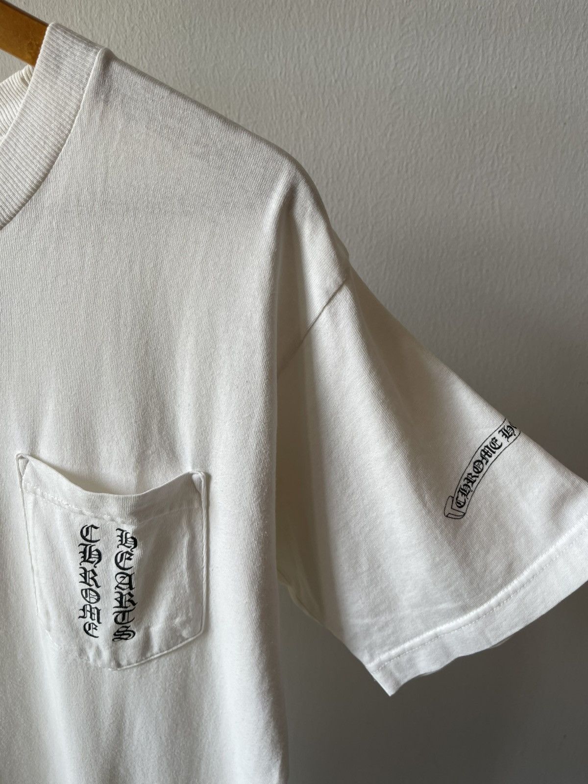 Chrome Hearts 90s Chrome Hearts Scroll Logo Tee Size US M / EU 48-50 / 2 - 4 Thumbnail