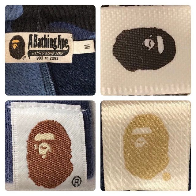 Bape BAPE camo Cutting college logo pullover hoodie a bathing ape Size US M / EU 48-50 / 2 - 6 Thumbnail