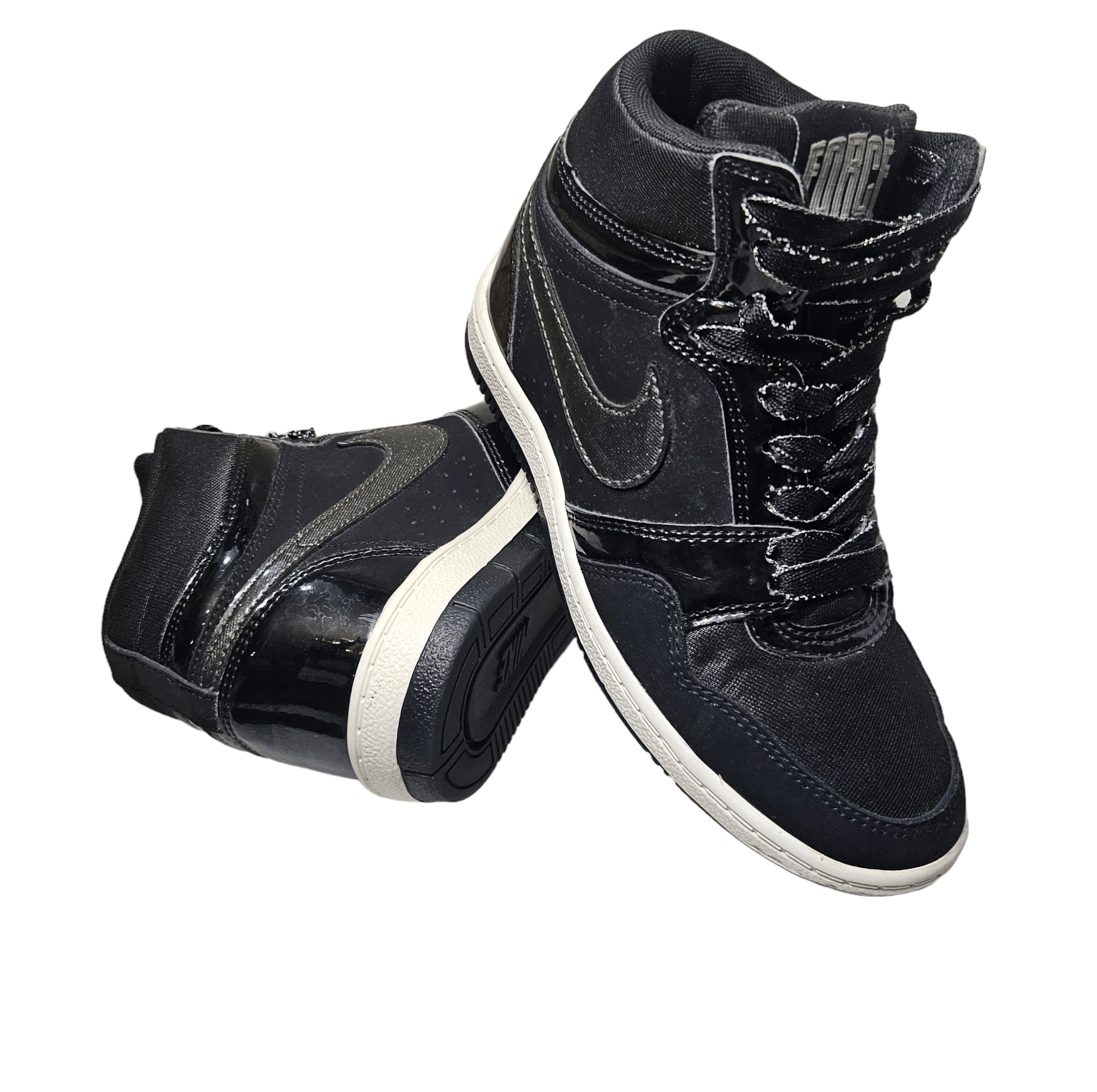 Nike 2016 Nike Force Sky Hi "Black" Wedge Size US 5.5 / IT 35.5 - 1 Thumbnail