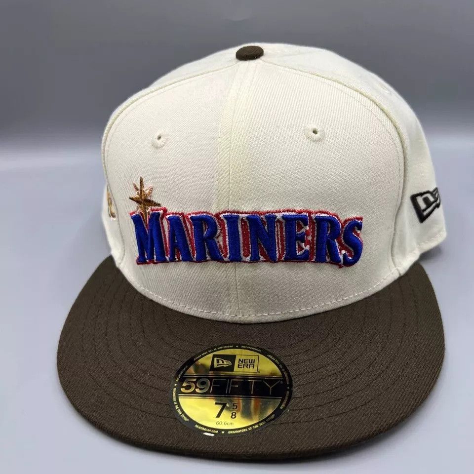 New Era Seattle Mariners Hat Men 7 5/8 All Star Game Snickers Fitted Size ONE SIZE - 2 Thumbnail