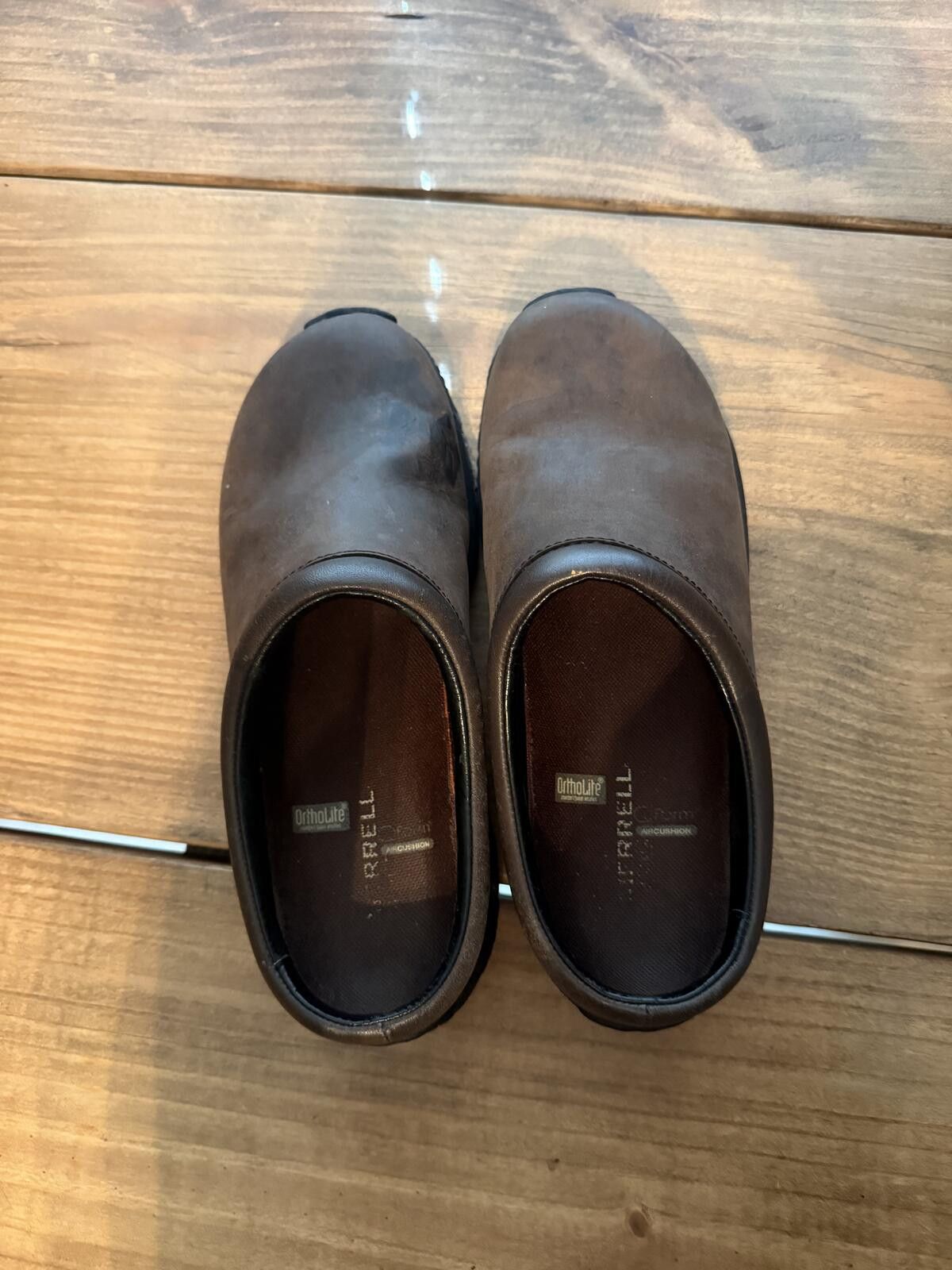 Merrell Merrell Brown Slip-On Clog Shoes Size US 7.5 / IT 37.5 - 3 Thumbnail