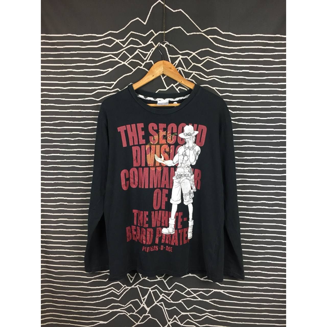Anime × Japanese Brand × Vintage One Piece Ace The 2nd Commander Of Whitebeard Pirates Tee Size US L / EU 52-54 / 3 - 2 Thumbnail