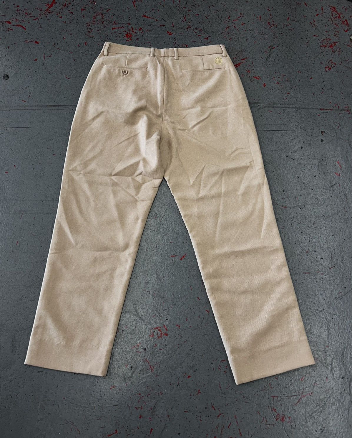 Golf Wang Golf Wang Grand Logo Pleated Front Trouser Size 34 Size US 34 / EU 50 - 4 Thumbnail